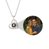Personalized Heart Photo Necklace - Bumble Jewelry