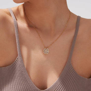 CLOVER HEARTS NECKLACE - Bumble Jewelry