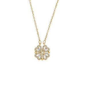 CLOVER HEARTS NECKLACE - Bumble Jewelry