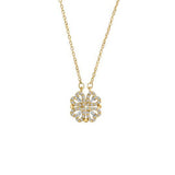 CLOVER HEARTS NECKLACE - Bumble Jewelry