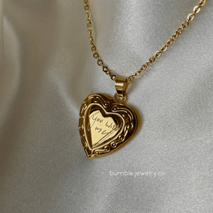 Billie Eilish 'You With Me' Heart Locket Necklace - Bumble Jewelry
