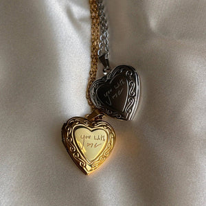 Billie Eilish 'You With Me' Heart Locket Necklace - Bumble Jewelry