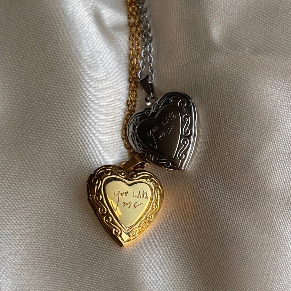 Billie Eilish 'You With Me' Heart Locket Necklace - Bumble Jewelry