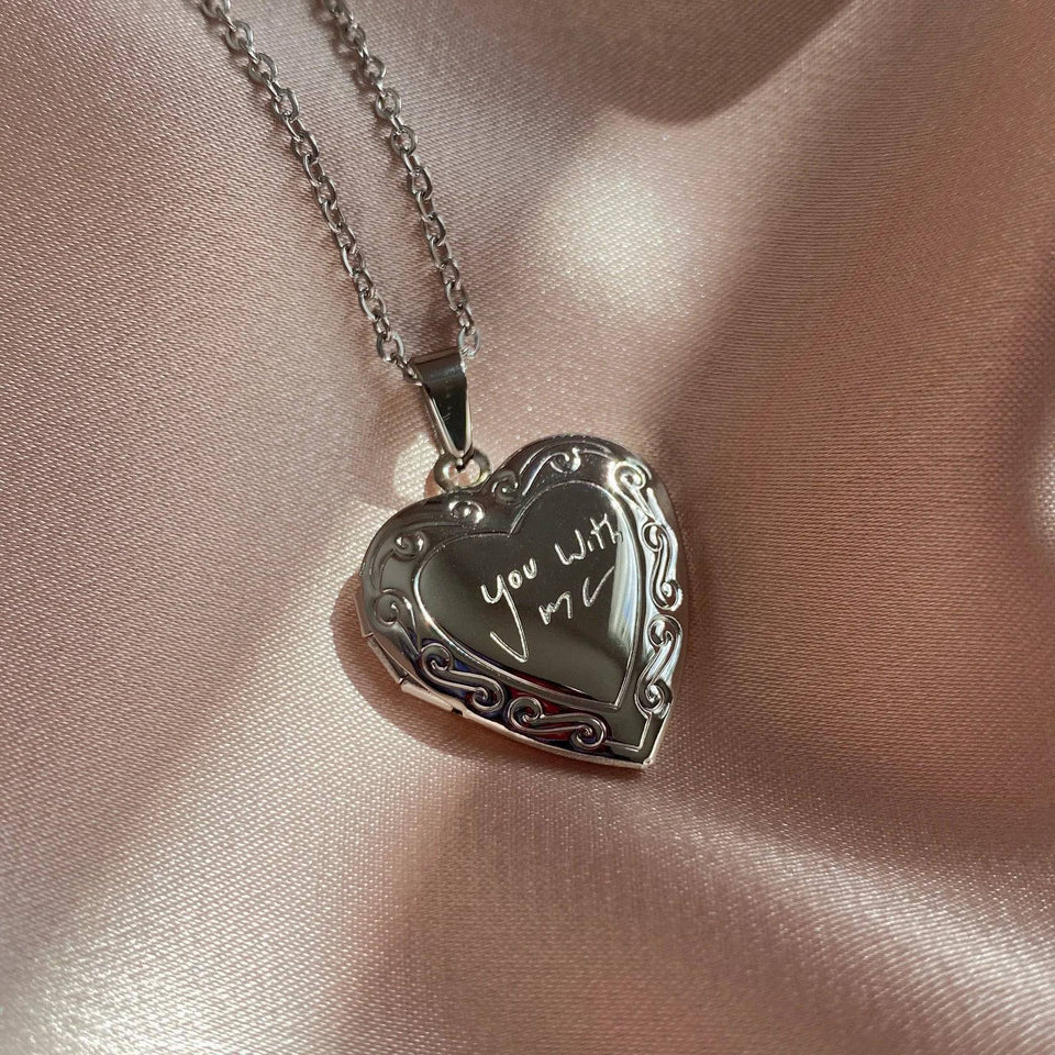 Billie Eilish 'You With Me' Heart Locket Necklace - Bumble Jewelry
