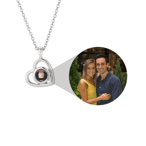 Personalized Heart Photo Necklace - Bumble Jewelry